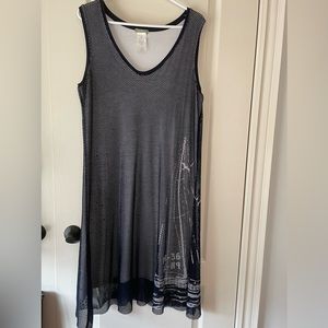 Dolcezza EUC lined mesh dress